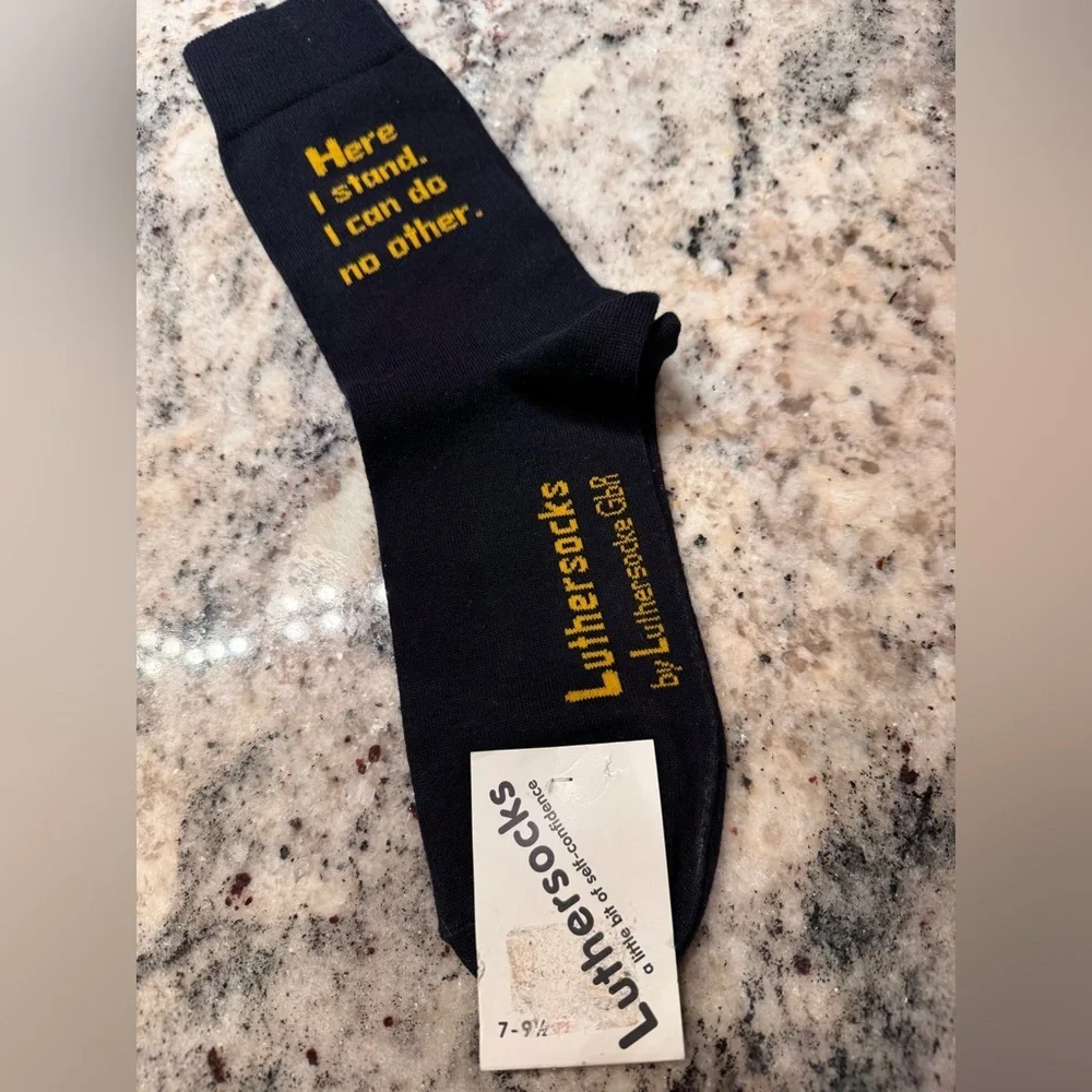 NEW Black and Gold Socks 7-9.5